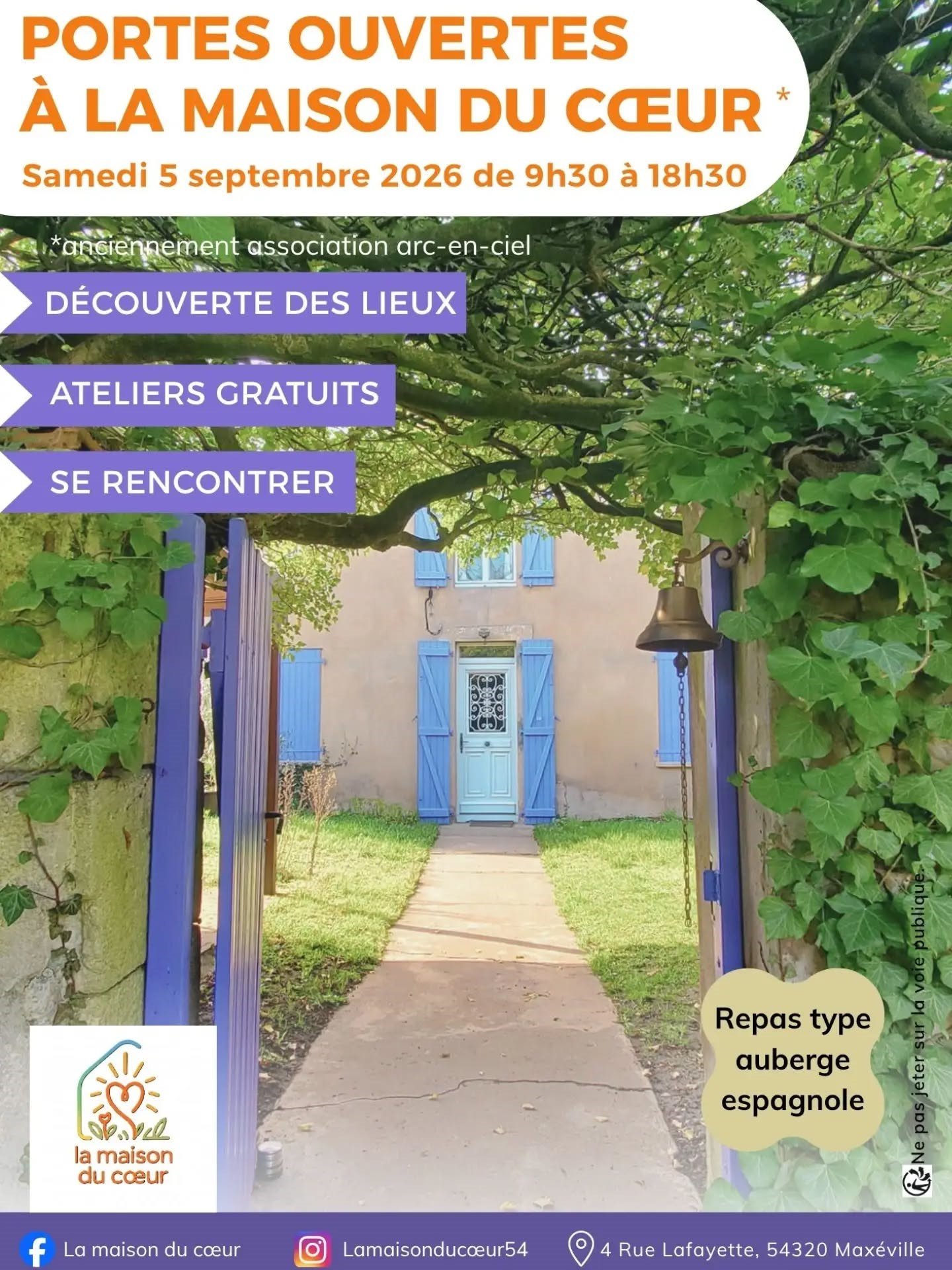 Photo portes ouvertes la maison du coeur numéro 1